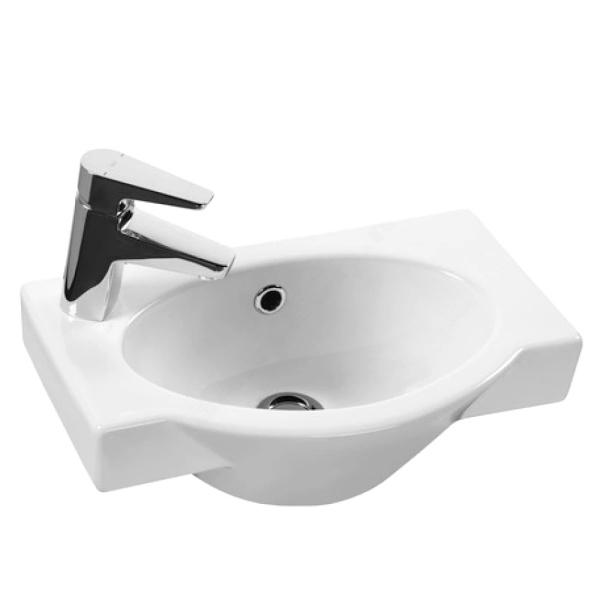 Умывальник Форум 45 1/вел 1/отв лев в/к Santek 1.WH11.0.542