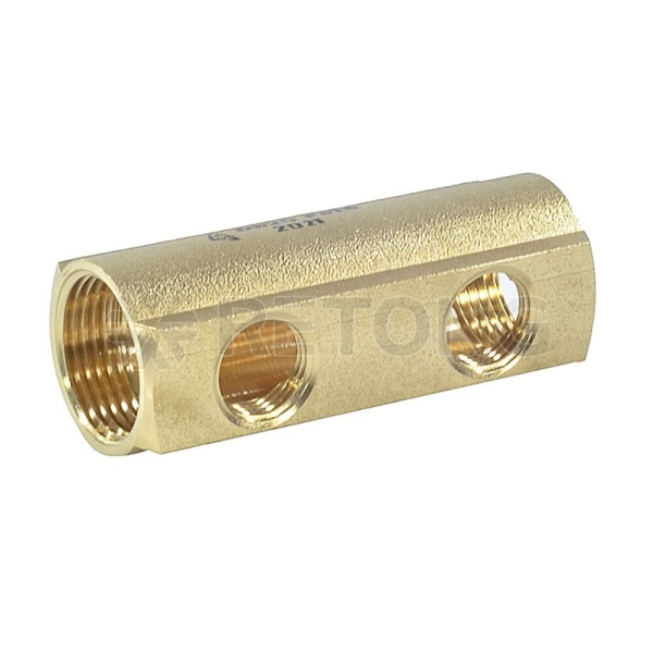Коллектор лат 1" м/м 5в 1/2" вн/р 50мм Апогей 422039