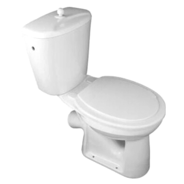 Унитаз-компакт Комфорт к/вып б/под шток бел в/к PP Эконом Лобня 10/1/5/3-41