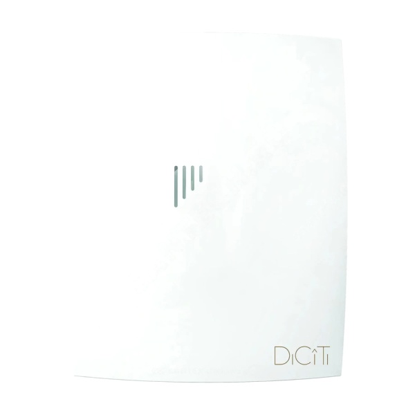 Вентилятор накладной D100 обр клап бел DICITI BREEZE 4C