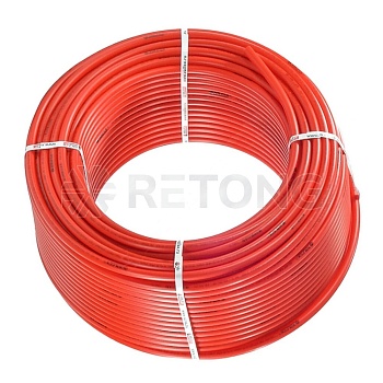 Труба PE-RT крас Дн20х2,0 Т95C 100м VALFEX 10104120P-0100
