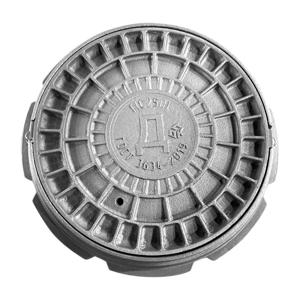 Люк чуг дожд/канал (Д) кругл Т(тяжелый) С250 Т(С250)-1-60 ГОСТ 3634 ДПК
