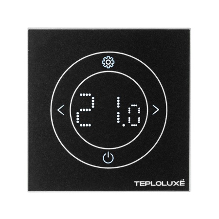 Терморегулятор электронный Теплолюкс Solus Zen Wi-Fi черный/серебро