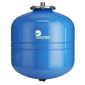 Гидроаккумулятор верт син 35л 10атм 3/4" НР WAV Wester 0-14-1080