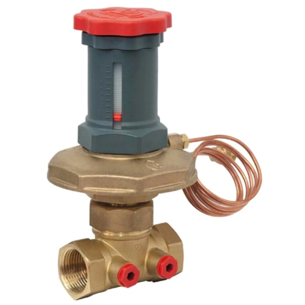 Клапан баланс авт лат Ду15 Ру16 м/м 5-60кПа Kvs2.24 Giacomini R206CY103