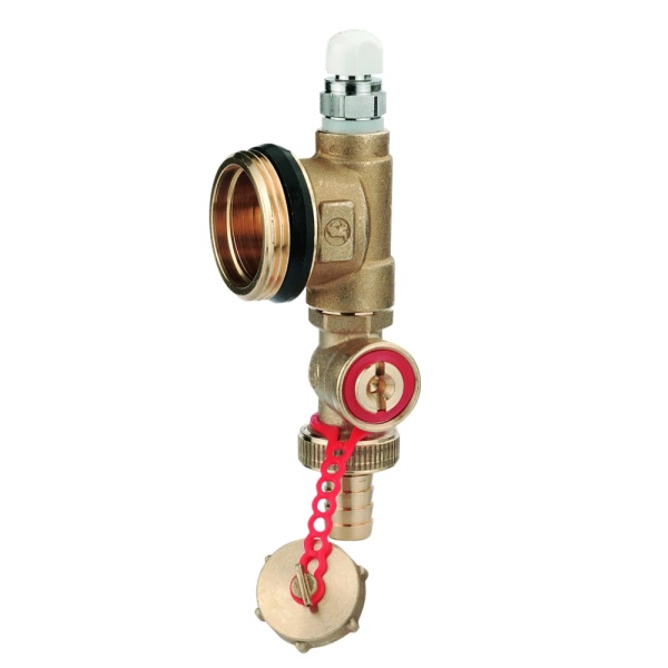 Элемент концевой лат гп 1" н/р в/к руч возд+кран Giacomini R554CY005