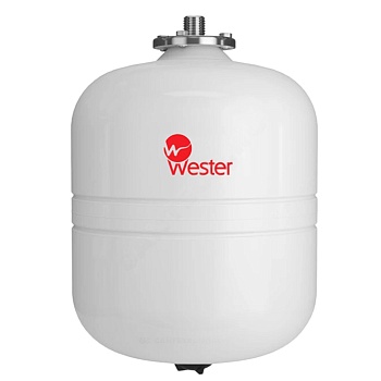 Бак мембранный д/ГВС и гелио 18л 12атм 3/4" НР бел WDV Premium Wester 0-14-0370
