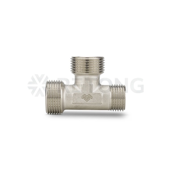 Тройник Varmega НР переходной 3/4" x 3/4" x 1/2", никелированный
