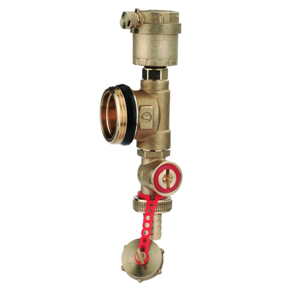 Элемент концевой лат гп 1 1/4" н/р в/к авт возд+кран Giacomini R554BY006