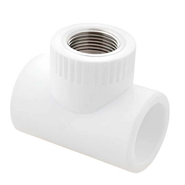 Тройник PP-R бел комб Дн25х3/4" ВР РосТурПласт 10746