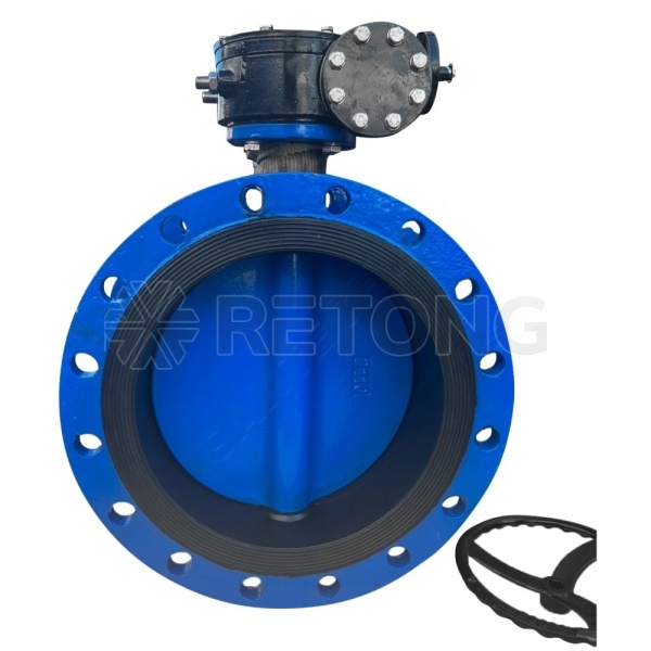 Затвор поворот чуг EPDM Ду900 Ру10/16 ред/пр фл д/чуг 2110RA Benarmo