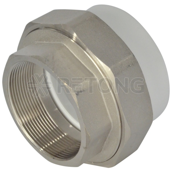 Муфта PP-R бел комб разъем Дн75х2 1/2" ВР VALFEX 11155212