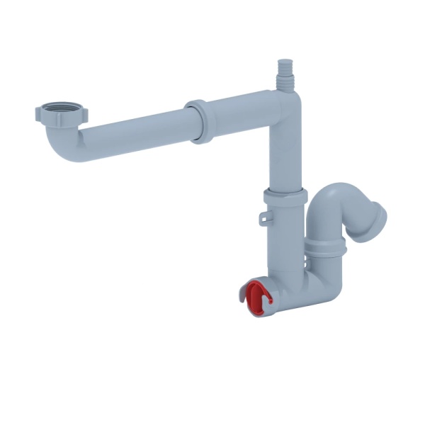 Сифон мойки труб б/вып 1 1/2"x40 отв АНИ Пласт F5320