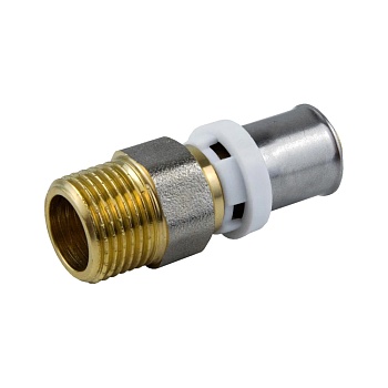 Муфта МП пресс лат Дн20х1/2" НР Aquasfera 8001-03
