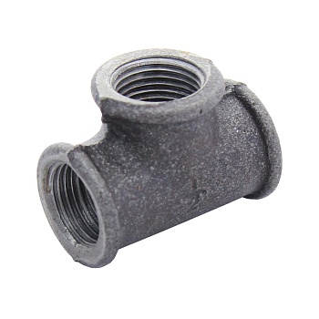 Тройник чуг Ду25 (1") м/м Fittex