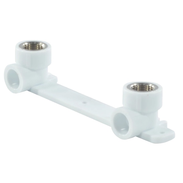 Планка монтаж PP-R бел Дн25х1/2" ВР п/смесит VALFEX 10124025