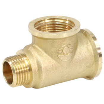 Тройник лат перех Ду20х20х15 м/м/р VALFEX VF.134.L.034.034.012