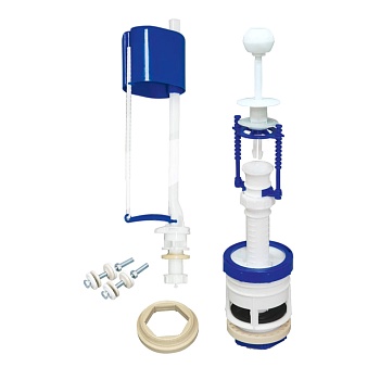 Арматура д/бачка набор 1/2" пл/ш н/под хр шток РБМ АС-6.1M