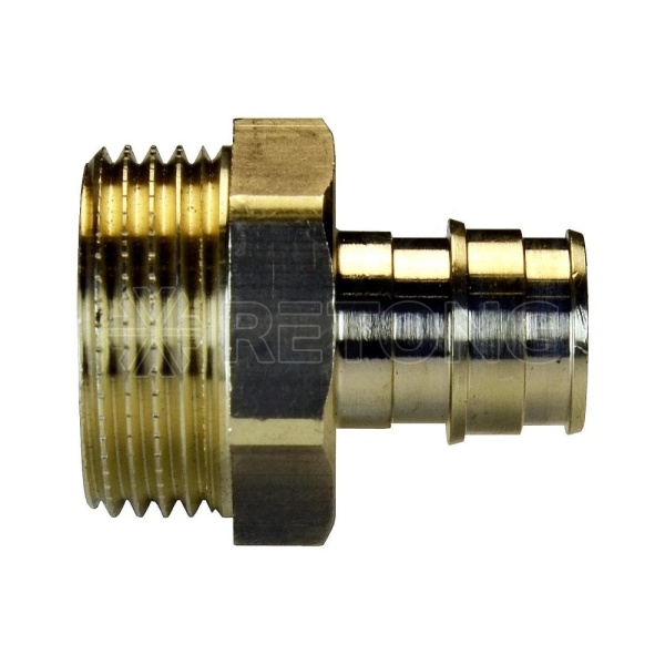 Муфта PE-X лат радиал Дн40х1 1/2" НР РОС GX107ACY077