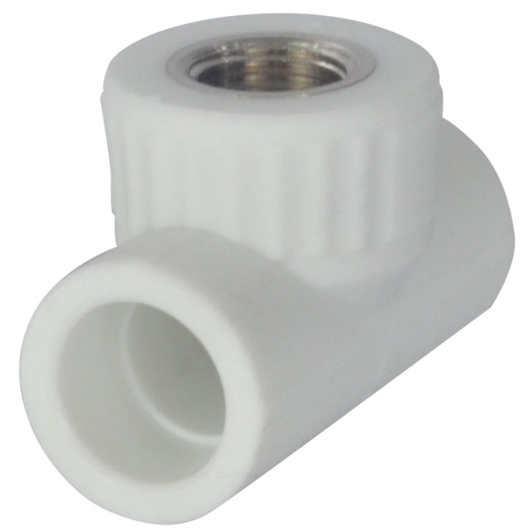 Тройник PP-R бел комб Дн25х3/4" ВР VALFEX 10127025