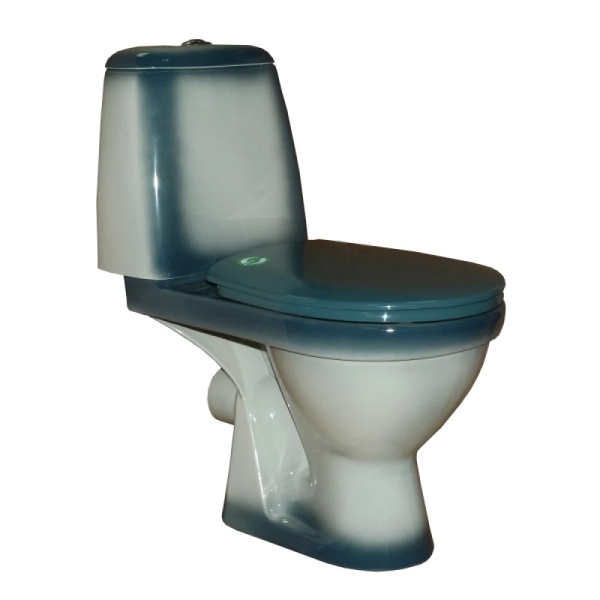 Унитаз-компакт Премьер г/вып н/под 2реж в/к PP зел/д Rosa Киров