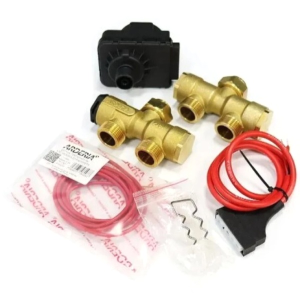 Комплект 3/ход клапана с эл/пр 3/4" д/соед котла с бойл ARDERIA 21013117