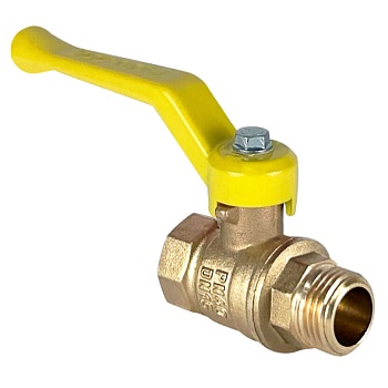 Кран шар лат газ 11Б27фтМ Ду40 Ру25 м/р рыч VALFEX VF.272.LR3.112.N/P59