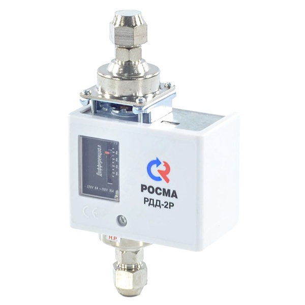 Реле давл дифференц РДД-2Р 0.1-0.6МПа 1/4" Росма 00000004014