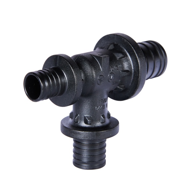 Тройник PE-X PPSU аксиал Дн25х20х16 перех RAUTITAN PX Rehau 11600841001