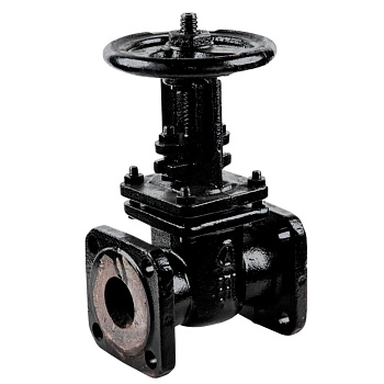 Задвижка чуг Ду150 Ру16 225C 30ч6бр ЛМЗ