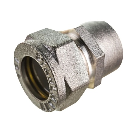Муфта лат никель 15Aх1/2" обж/м STAHLMANN SSFL1501/2NEF
