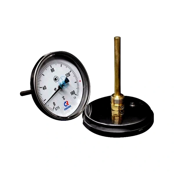Термометр биметалл БТ-51.211 100С Дк100 L=100 G1/2" осев Росма 00000002531