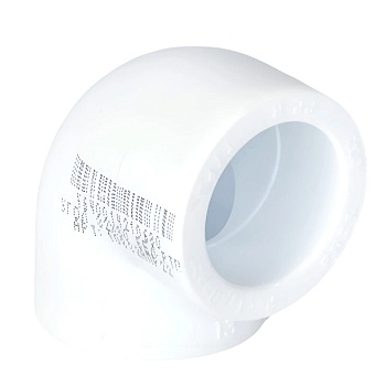 Угольник PP-R бел Дн40х90гр РосТурПласт 10833