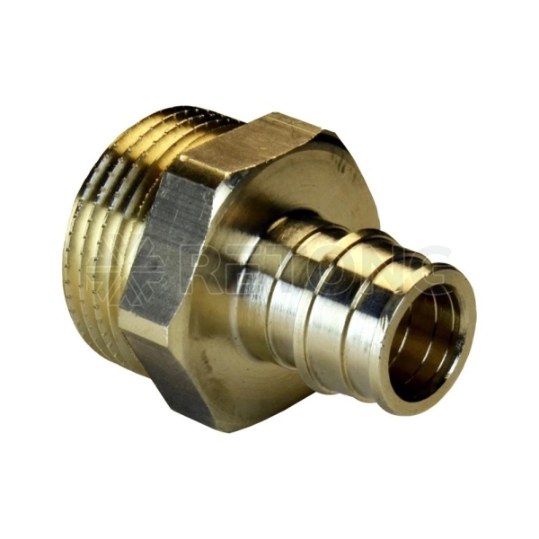 Муфта PE-X лат радиал Дн40х1 1/2" НР РОС GX107ACY077