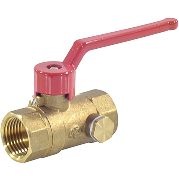 Кран шар лат спуск Ду20 Ру16 м/м рыч Пензапромарматура 019021012