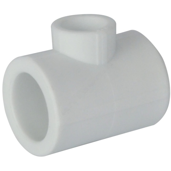 Тройник PP-R бел перех Дн110х75х110 VALFEX 10107510