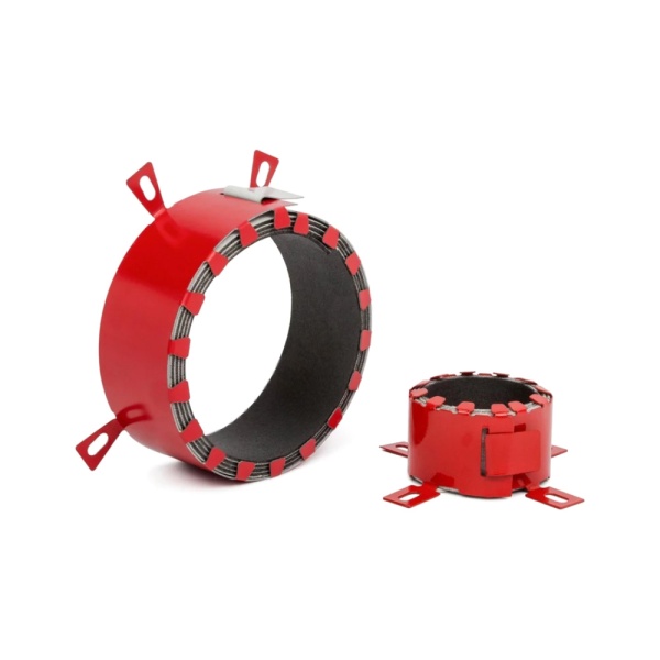 Муфта противопож ст Дн110 д/труб ПМ-110/50 красн Огракс