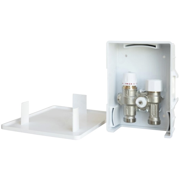 Комплект д/тепл пола терморег MTR021 3/4"ЕК бел 170х220х75мм STAHLMANN SWHSMTR021