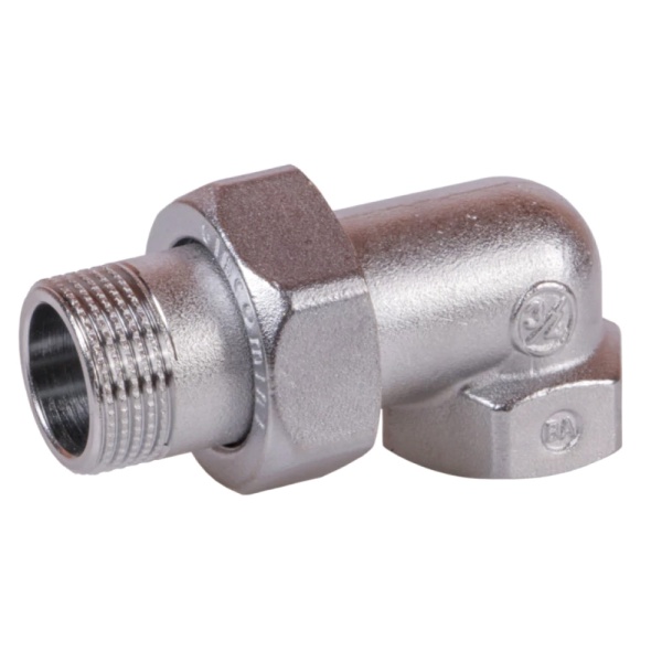 Соединитель лат американка Ду25 м/р угл хр Giacomini R19X005