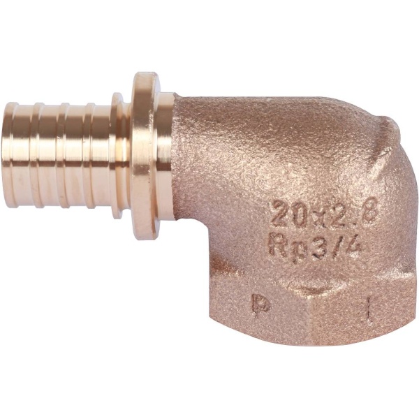 Угольник PE-X бр аксиал Дн20х3/4" ВР RAUTITAN RX+ Rehau 14563561001