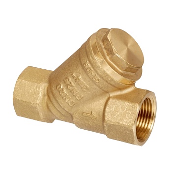 Фильтр сетчатый с пробкой Ридан FVR-R DN25 PN25 Т от -20 °С...130 °С латунь CW602N