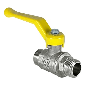 Кран шар лат газ 11Б27фтМ нк Ду15 Ру40 р/р рыч VALFEX VF.270.NR3.012.N/P59