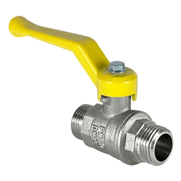 Кран шар лат газ 11Б27фтМ нк Ду15 Ру40 р/р рыч VALFEX VF.270.NR3.012.N/P59