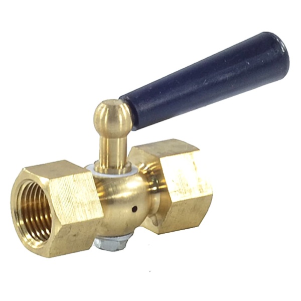 Кран д/ман лат G1/2" Ру25 м/м рук Росма 00000006160