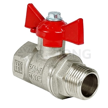 Кран шар лат 11Б27фт1М нк Ду32 Ру40 м/р баб VALFEX VF.218.NB1.114.N/P59