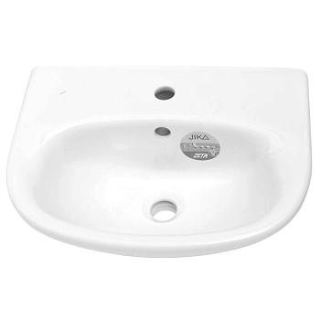 Умывальник Zeta 50 1/вел 1/отв в/к Jika 8.1039.0.000.104.9