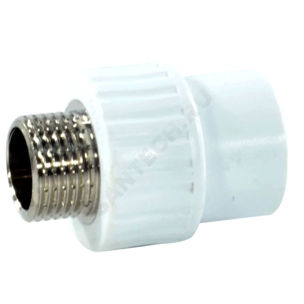 Муфта PP-R бел комб Дн25х3/4" НР РосТурПласт 10665