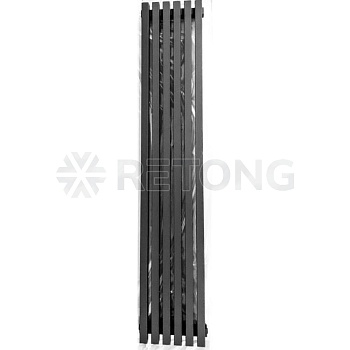 Радиатор трубч QUADRUM 60V 1-1750 4 секц бок/п ВР 1/2" 1T103S9005 КЗТО