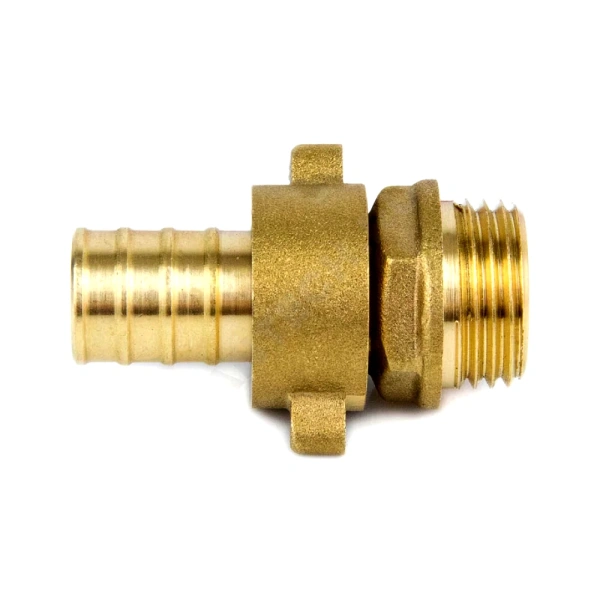 Переходник лат д/шланга Дн20х3/4" НР разъем Aquasfera 9104-04