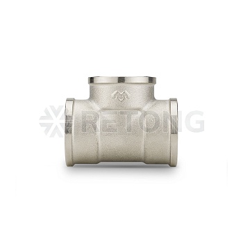 Тройник Varmega ВР равносторонний 1/2", никелированный